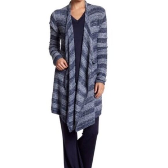 Barefoot Dreams Bamboo Chic Lite Calypso Striped Cardigan Size 2X Boho C… - Picture 1 of 7
